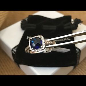 🎁🎁3 Carat Blue Sapphire Ring!! Sz 11🎁🎁